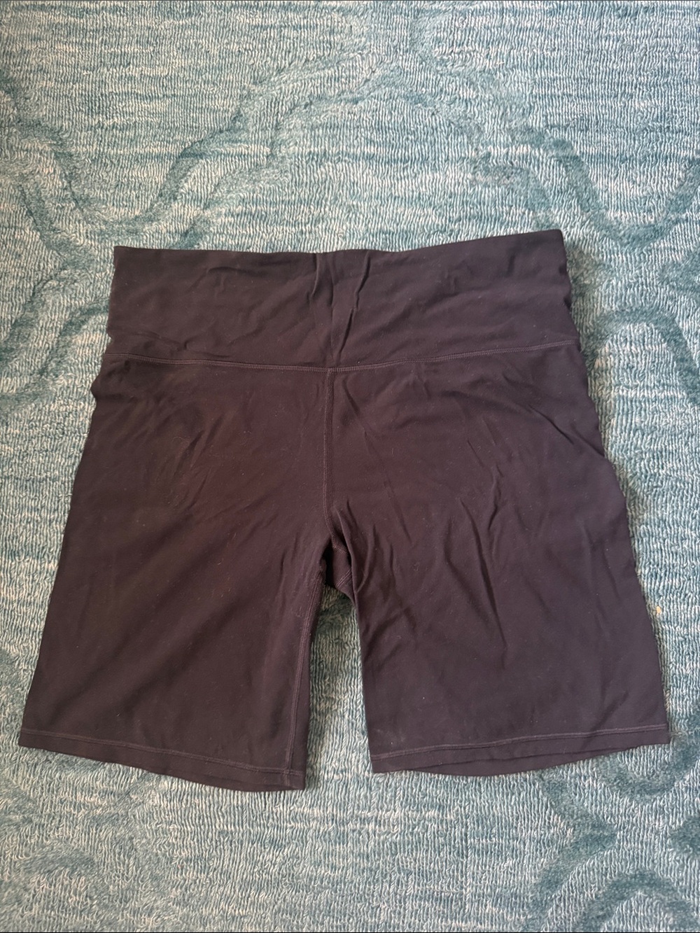 Athleta Black High-Rise Bike Shorts